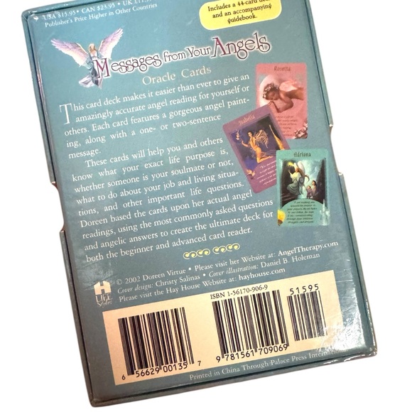 Messages from Your Angels Authentic Oracle Cards Doreen Virtue Hay House Orig - Picture 5 of 7